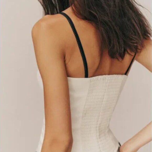 Reformation Melanie Top - Ivory - Picture 3 of 13